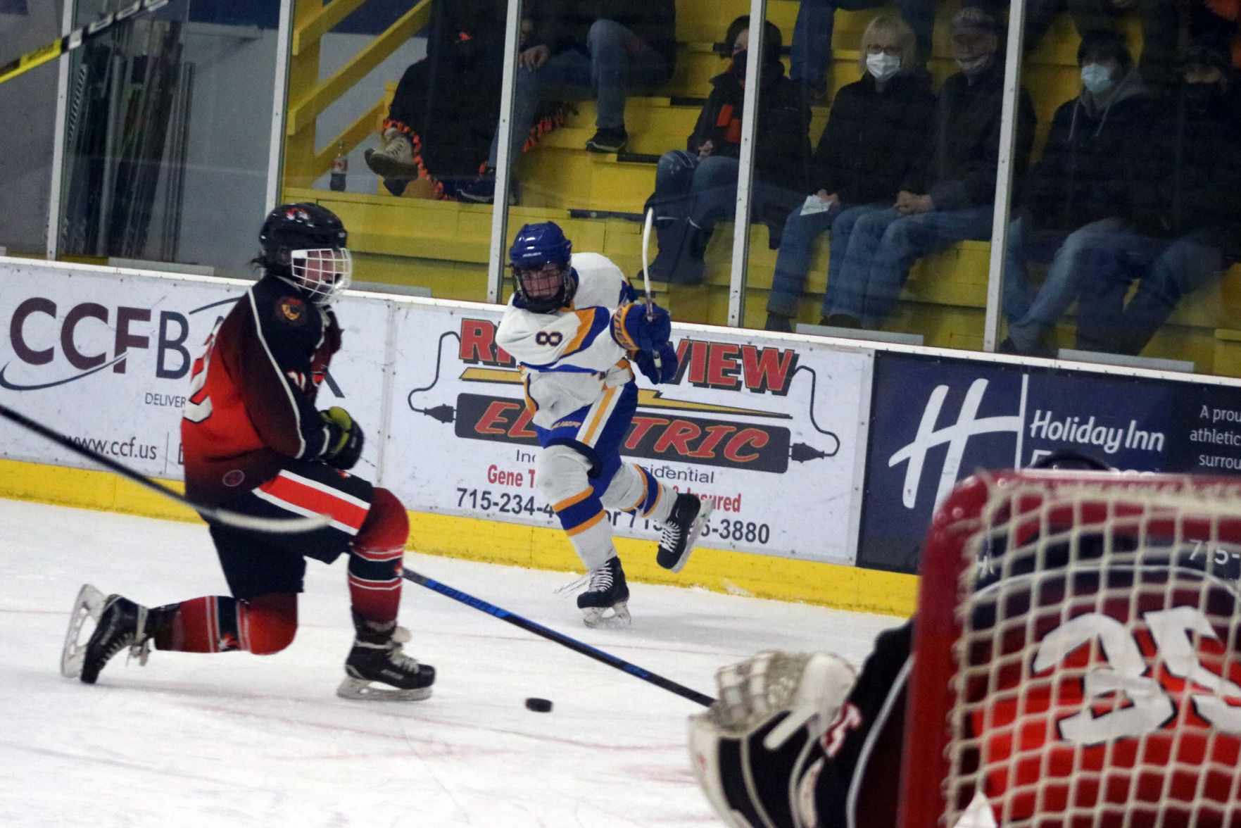 Rice Lake boys hockey vs. New Richmond 12-22-20
